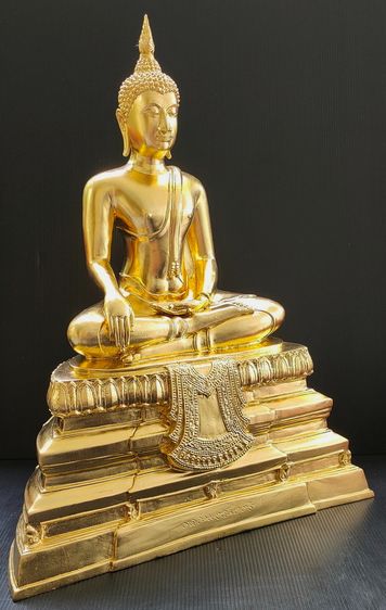 หลวงพ่อสัมฤทธิ์ วัดไผ่เงิน ยานนาวา ปิดทอง 9 นิ้ว  ปี 2550 รูปที่ 3