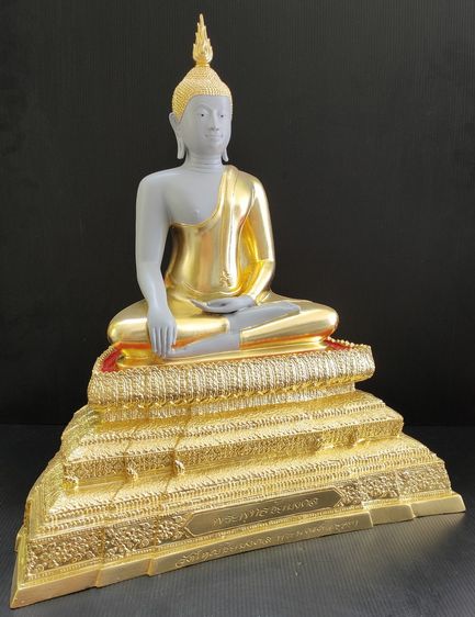 พระพุทธชัยมงคล วัดใหญ่ชัยมงคล อยุธยา ปิดทอง 9 นิ้ว ปี 2559 รูปที่ 3