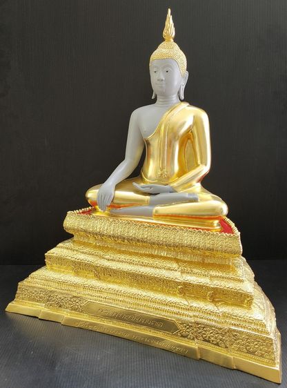 พระพุทธชัยมงคล วัดใหญ่ชัยมงคล อยุธยา ปิดทอง 9 นิ้ว ปี 2559 รูปที่ 4
