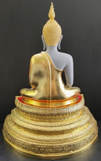 พระพุทธชัยมงคล วัดใหญ่ชัยมงคล อยุธยา ปิดทอง 9 นิ้ว ปี 2559 รูปที่ 5