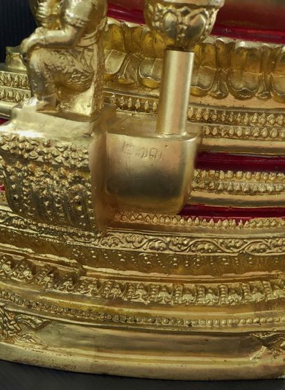 พระพุทธชินราช วัดพระศรีรัตนมหาธาตุว รุ่น ปิดทอง  9 นิ้ว  ปี 2547 รูปที่ 9