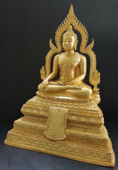 หลวงพ่อเพชร วัดท่าหลวง พิจิตร ปิดทอง 2 ถอด 9 นิ้ว  รูปที่ 5