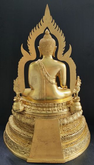 หลวงพ่อเพชร วัดท่าหลวง พิจิตร ปิดทอง 2 ถอด 9 นิ้ว  รูปที่ 6