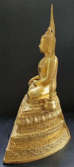 หลวงพ่อเพชร วัดท่าหลวง พิจิตร ปิดทอง 2 ถอด 9 นิ้ว  รูปที่ 9