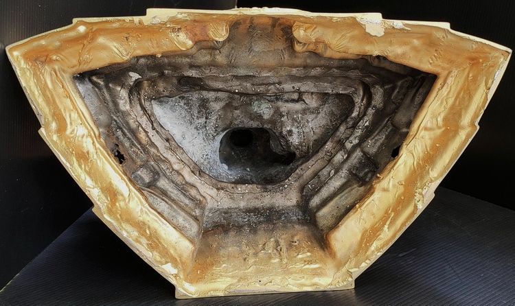 พระพุทธชินราช  ภปร  รุ่นปฏิสังขรณ์ วัดพระศรีฯ 9 นิ้ว กาหลั่ยทอง ปี 2534 รูปที่ 12