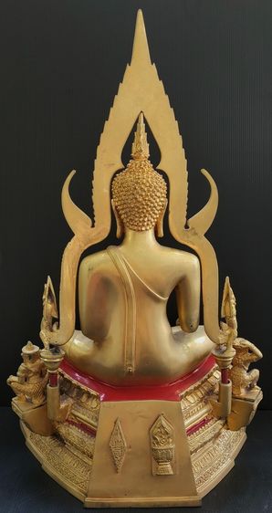 พระพุทธชินราช  ภปร  รุ่นปฏิสังขรณ์ วัดพระศรีฯ 9 นิ้ว กาหลั่ยทอง ปี 2534 รูปที่ 5