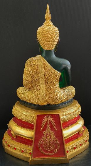 พระแก้วมรกต  วัดชุมพลนิกายาราม ราชวรวิหาร อยุธยา  9 นิ้ว ปี 2539 รูปที่ 4