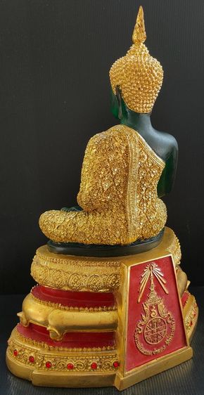 พระแก้วมรกต  วัดชุมพลนิกายาราม ราชวรวิหาร อยุธยา  9 นิ้ว ปี 2539 รูปที่ 6