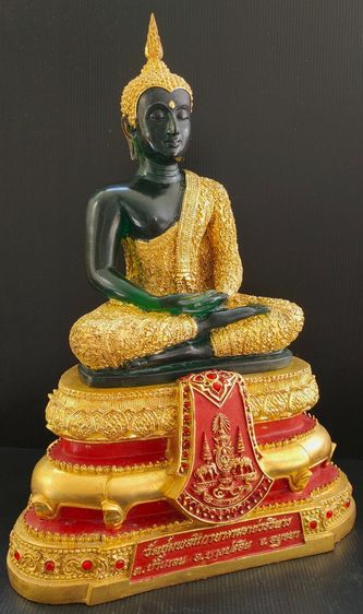 พระแก้วมรกต  วัดชุมพลนิกายาราม ราชวรวิหาร อยุธยา  9 นิ้ว ปี 2539 รูปที่ 2