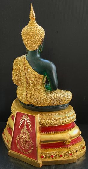 พระแก้วมรกต  วัดชุมพลนิกายาราม ราชวรวิหาร อยุธยา  9 นิ้ว ปี 2539 รูปที่ 5