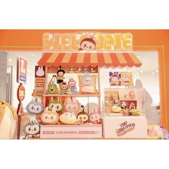 พร้อมส่งจากไทย🇹🇭ลิขสิทธิ์แท้✨️Pop mart The Monsters Storage Bag Blind Box: Wacky Mart Series  รูปที่ 4