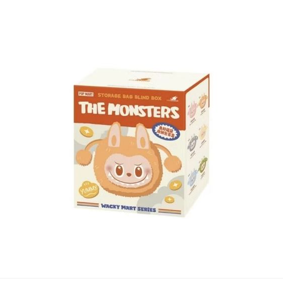 พร้อมส่งจากไทย🇹🇭ลิขสิทธิ์แท้✨️Pop mart The Monsters Storage Bag Blind Box: Wacky Mart Series  รูปที่ 2
