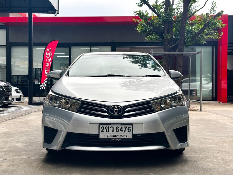 Toyota Altis 2015 1.6 E CNG Sedan เบนซิน NGV เกียร์อัตโนมัติ เทา รูปที่ 2