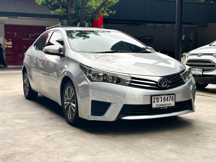 Toyota Altis 2015 1.6 E CNG Sedan เบนซิน NGV เกียร์อัตโนมัติ เทา รูปที่ 3