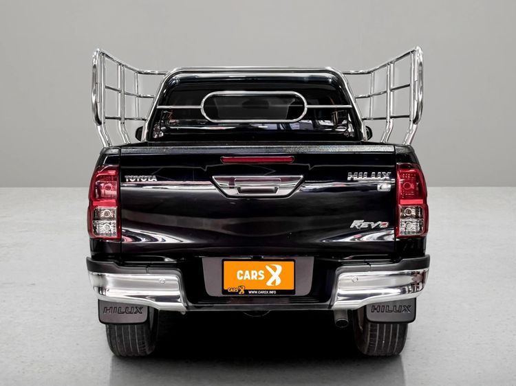 Toyota Hilux Revo 2019 2.4 Prerunner E Plus Pickup ดีเซล ไม่ติดแก๊ส เกียร์ธรรมดา ดำ รูปที่ 4