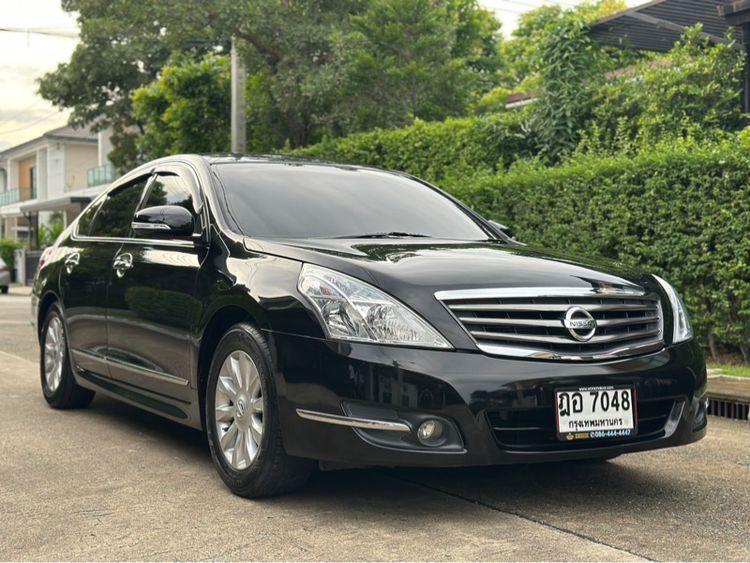 Nissan Teana 2010 2.0 200 XL Sedan เบนซิน ไม่ติดแก๊ส เกียร์อัตโนมัติ ดำ รูปที่ 2