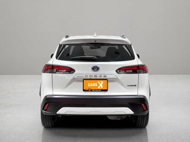 Toyota Corolla Cross 2020 1.8 Hybrid Premium Safety Sedan ไฮบริด ไม่ติดแก๊ส เกียร์อัตโนมัติ ขาว รูปที่ 4