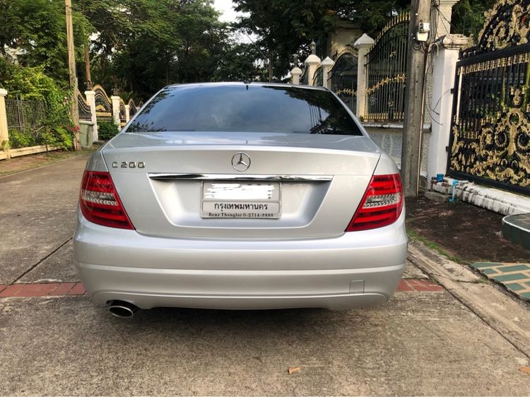 Mercedes-Benz C-Class 2011 C200 CGI Sedan เบนซิน เงิน รูปที่ 3