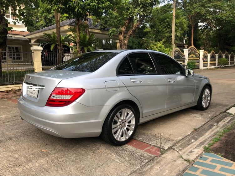 รถ Mercedes-Benz C-Class C200 CGI สี เงิน