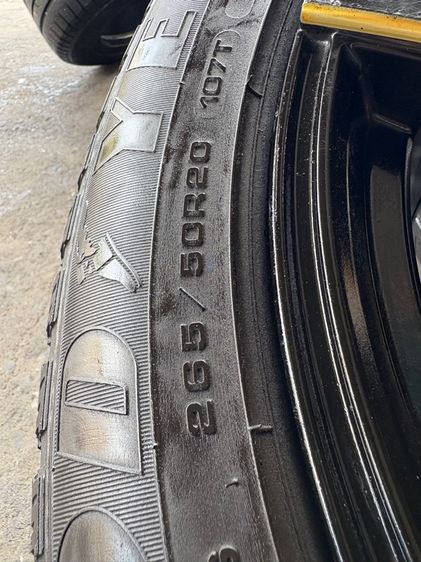 ล้อแม็กขอบ20 EMOTION-R 6รู139 กว้าง9.5 ออฟ20 มีรอยตามการใช้งาน พร้อมยางGOODYEAR265-50-20 ปี22 ปีแท้   รูปที่ 12