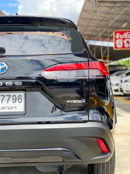 Toyota Corolla Cross 2021 1.8 Hybrid Premium Utility-car ไฮบริด ไม่ติดแก๊ส เกียร์อัตโนมัติ ดำ รูปที่ 4