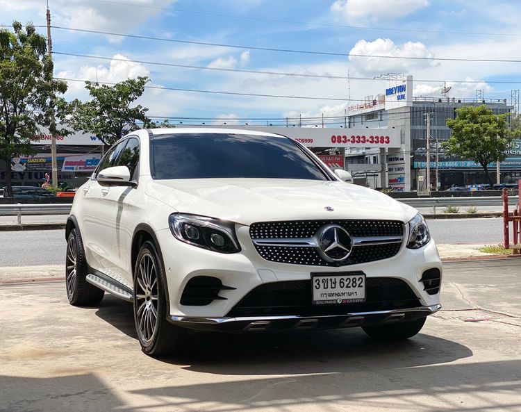 Mercedes-Benz GLC-Class 2019 GLC250 Utility-car เบนซิน ไม่ติดแก๊ส เกียร์อัตโนมัติ ขาว