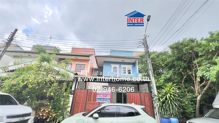 บ้านเเฝด 2 ชั้น 24 ตร.ว. หมู่บ้านบ้านกฤติกา ใกล้มหาวิทยาลัยรังสิต ซอยประชาอุทิศ4 ถนนสรงประภา ถนนประชาอุทิศ เขตดอนเมือง กรุงเทพมหานคร