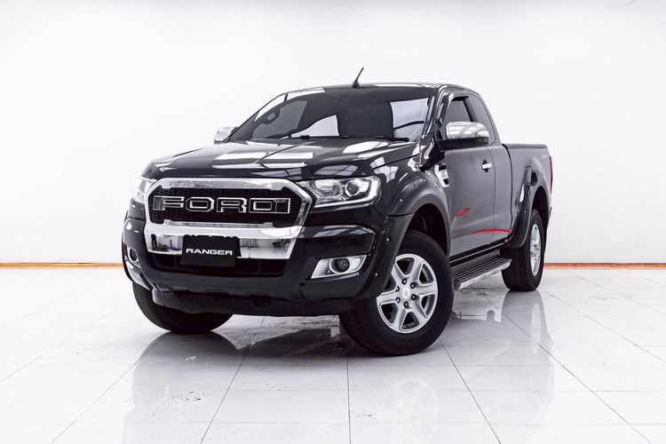 รถ Ford Ranger 2.2 Hi-Rider XLT สี ดำ