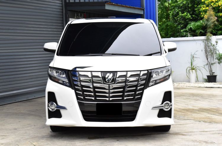 Toyota Alphard 2017 2.5 S C-Package Utility-car เบนซิน ไม่ติดแก๊ส เกียร์อัตโนมัติ ขาว รูปที่ 2