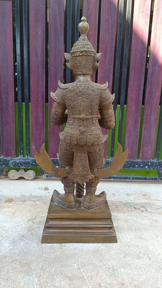 ท้าวเวสสุวรรณ รุ่นเสาร์๕ วัดสุทัศน์เทพวราราม ปี2555 สูง1 เมตร เนื้อทองเหลือง รูปที่ 4