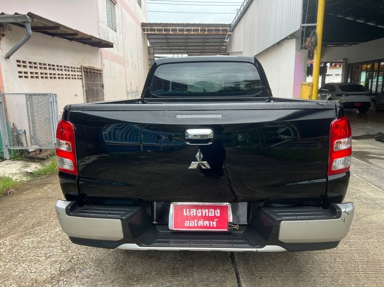 Mitsubishi Triton 2018 2.5 GLX Pickup ดีเซล ไม่ติดแก๊ส เกียร์ธรรมดา ดำ รูปที่ 4