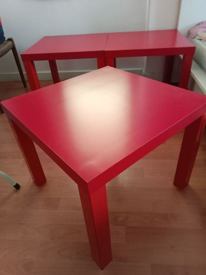 โต๊ะเหล็กใช้แล้วสภาพดี ขนาด 55x55ซม.สูง45ซม.ตัวล่ะ250บาท