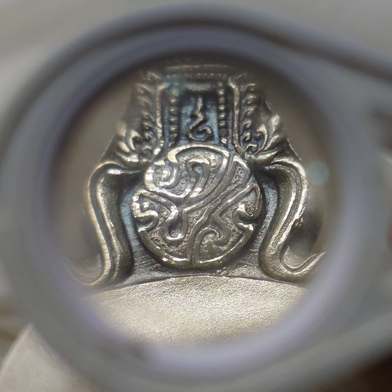 เหรียญพระมหาชนก เนื้อเงิน พิมพ์ใหญ่ บล็อก ป ขาด ปี2539 มีแต่เหรียญ รูปที่ 6