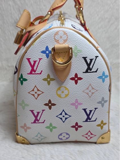 LV Takashi Murakami Speedy Bandoulière 25 bag In Multicolor Monogram Canvas With รูปที่ 3