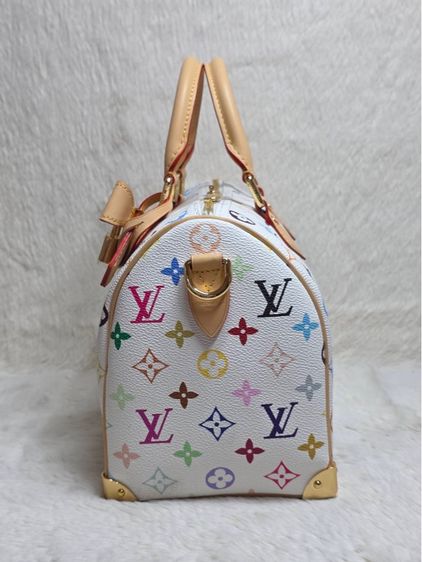 LV Takashi Murakami Speedy Bandoulière 25 bag In Multicolor Monogram Canvas With รูปที่ 4