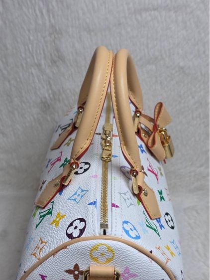 LV Takashi Murakami Speedy Bandoulière 25 bag In Multicolor Monogram Canvas With รูปที่ 7
