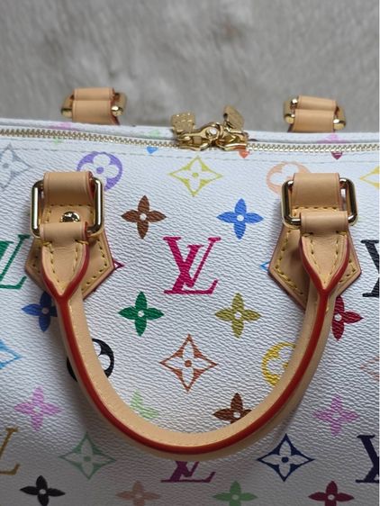 LV Takashi Murakami Speedy Bandoulière 25 bag In Multicolor Monogram Canvas With รูปที่ 12