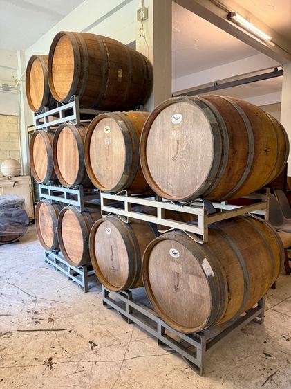 ถังไม้โอ๊คแท้มือสอง ถังไวน์ วิสกี้ เบียร์ ถังไม้เก่า วินเทจ Used Oak Barrel Wine Whiskey Beer Wooden Barrel Vintage รูปที่ 7