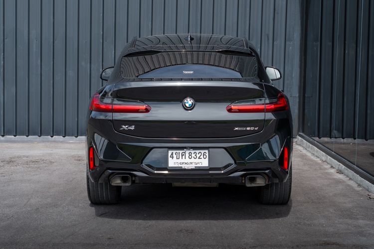 BMW X4 2022 2.0 xDrive20d M Sport 4WD Utility-car ดีเซล ไม่ติดแก๊ส เกียร์อัตโนมัติ ดำ รูปที่ 4