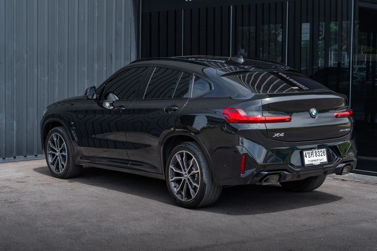 BMW X4 2022 2.0 xDrive20d M Sport 4WD Utility-car ดีเซล ไม่ติดแก๊ส เกียร์อัตโนมัติ ดำ รูปที่ 3