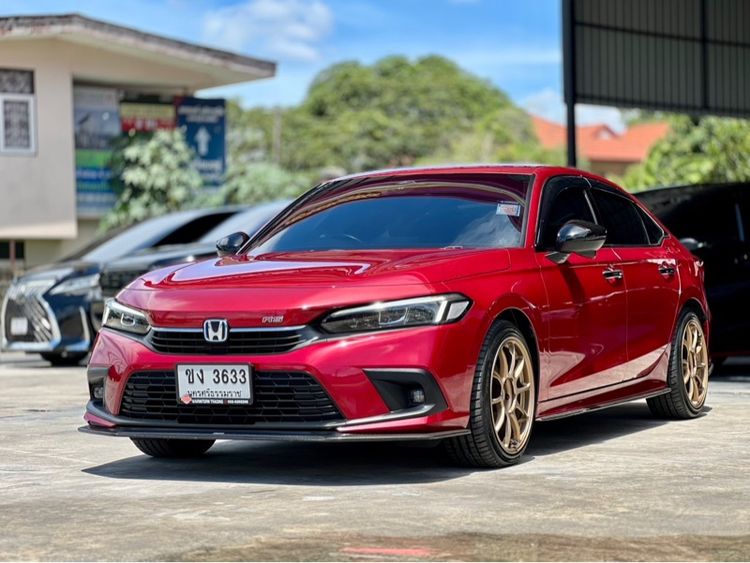 Honda Civic 2022 2.0 eHEV RS Sedan ไฮบริด ไม่ติดแก๊ส เกียร์อัตโนมัติ แดง รูปที่ 3