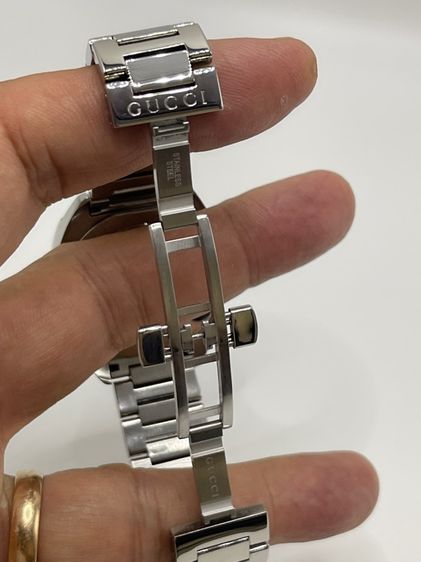 GUCCI GG2570 G Frame 37 mm Diamond 12P Stainless Steel White Dial YA142402 รูปที่ 13