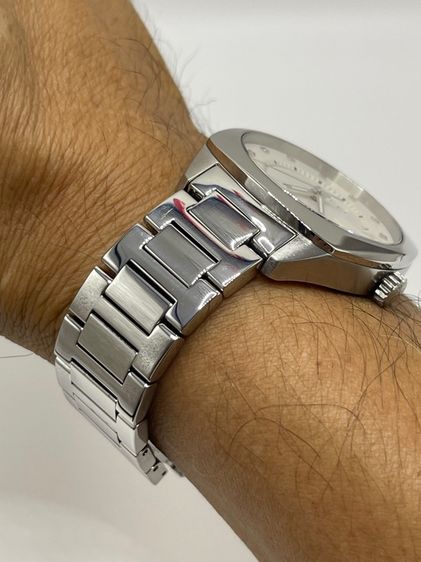 GUCCI GG2570 G Frame 37 mm Diamond 12P Stainless Steel White Dial YA142402 รูปที่ 17