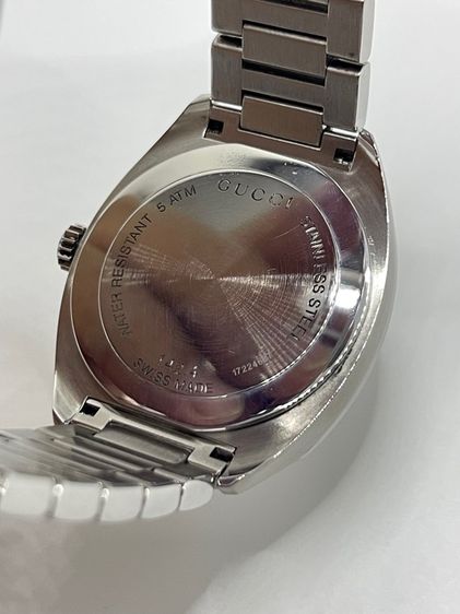 GUCCI GG2570 G Frame 37 mm Diamond 12P Stainless Steel White Dial YA142402 รูปที่ 14