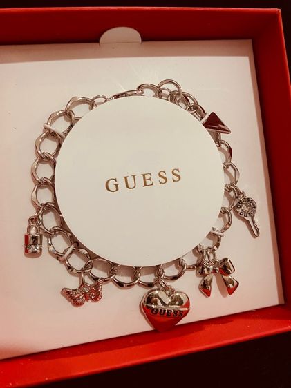 สร้อยข้อมือเกส Guess แท้ 💯 มีกล่องไม่มีฝา sale  รูปที่ 6