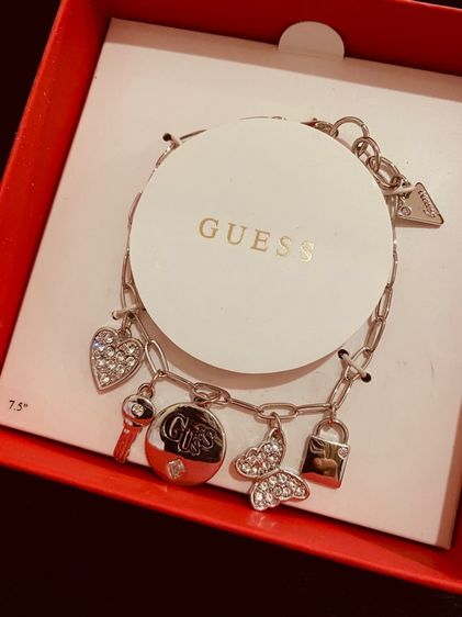 สร้อยข้อมือเกส Guess แท้ 💯 มีกล่องไม่มีฝา sale  รูปที่ 8