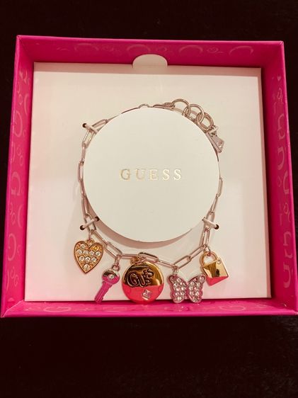 สร้อยข้อมือเกส Guess แท้ 💯 มีกล่องไม่มีฝา sale  รูปที่ 15
