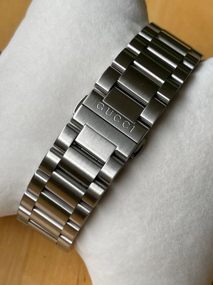 GUCCI Dive 45 mm Stainless Steel Blue Dial Men’s Quartz Watch YA136203 รูปที่ 6