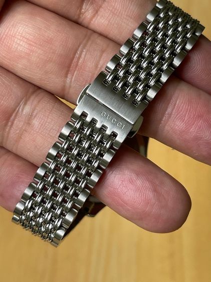 GUCCI G Timeless Watch Steel 36mm Silver Api Star Swiss Men’s Watch  YA1264153 รูปที่ 12