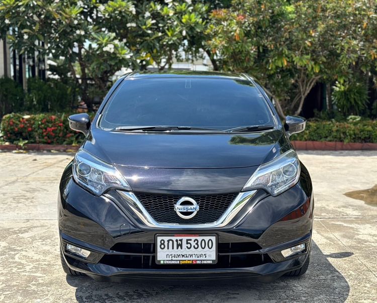 Nissan Note 2019 1.2 V Sedan เบนซิน ไม่ติดแก๊ส เกียร์อัตโนมัติ ดำ รูปที่ 3